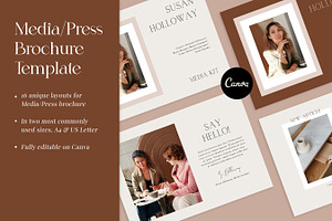 Media/Press Kit Brochure Template