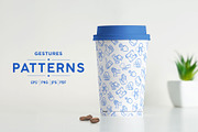 Gestures Patterns Collection, a Pattern Graphic by Alex Blogoodf (Thumbnail 7 of 8)