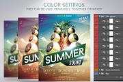 Summer Sound Flyer, a Flyer Template by CREATIVE DUDE (Thumbnail 3 of 3)
