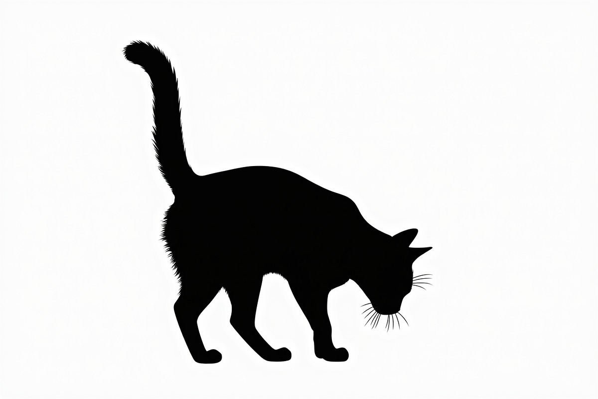 Elegant Cat  Silhouette Bundle, a Graphic by jahid234 (Photo 3 of 11)