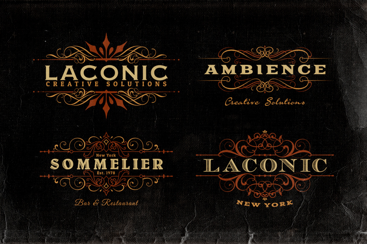 Ornamental Headers & Frames v.2 preview 4