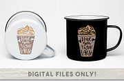 svg png, i love you a whole latte, an Object Graphic by Personal Epiphany (Thumbnail 2 of 2)
