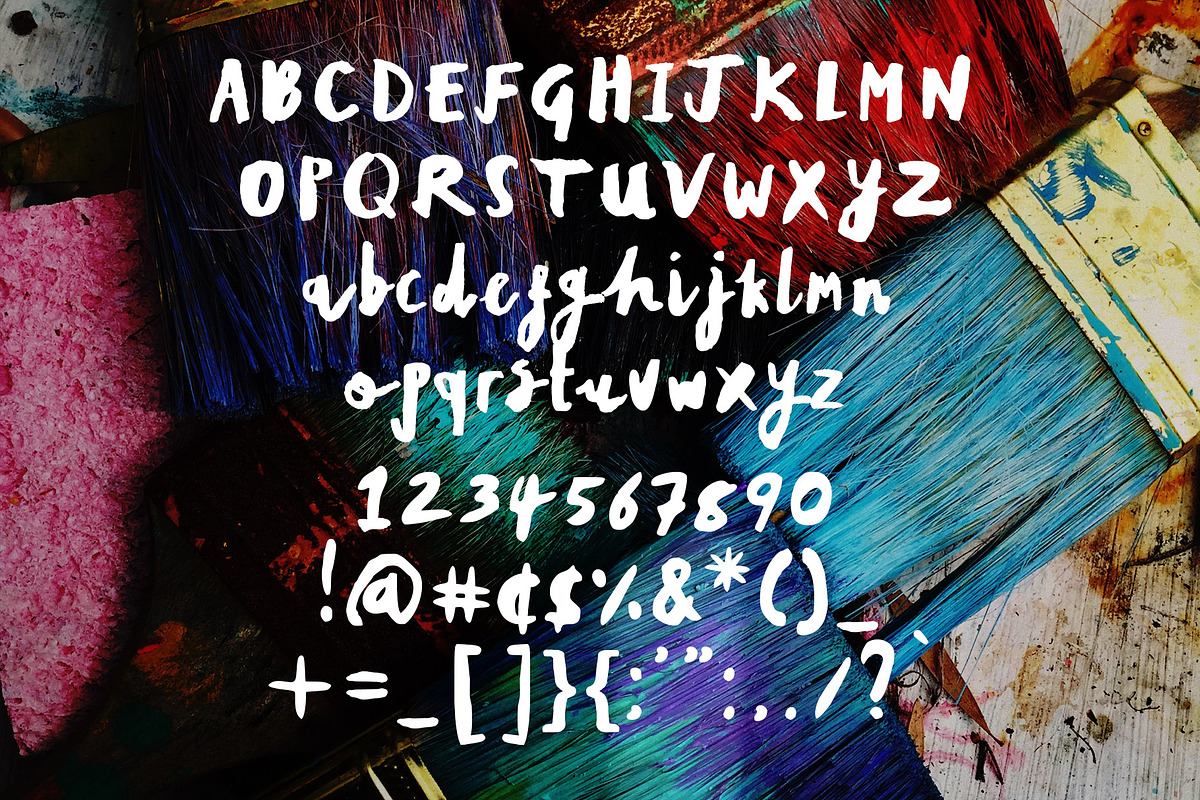 Polpo Inky Font | Bold Hand-drawn, a Handwritten Font by Craft Graphic Type (Photo 4 of 9)