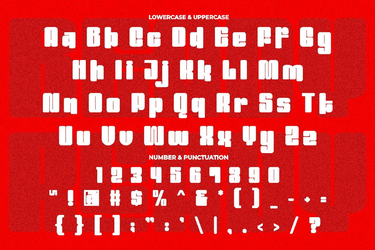 Beady Ready - Bold Display Font, a Sans Serif Font by PutraCetol Studio (Photo 11 of 11)