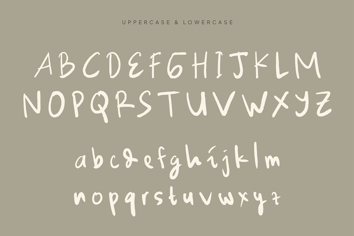 Hanana - Handwriting Font, a Handwritten Font by Pekotype (Photo 3 of 15)