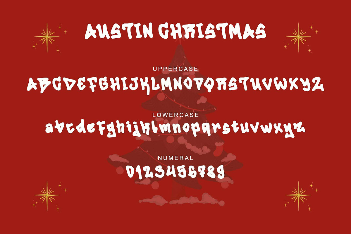 Austin Christmas, a Blackletter Font by Yoga Letter (Photo 5 of 6)