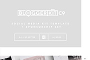 Social Media Kit Template Set | 6Pgs, a Social Media Template by Blogger Kit Co. (Thumbnail 5 of 5)