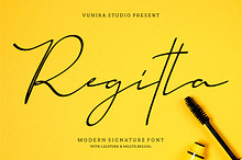 Regitta | Modern Signature Font