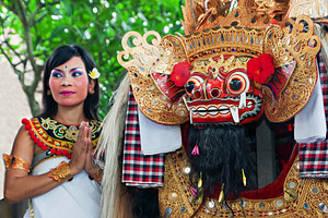 Barong dance, a Photo by saiko3p
