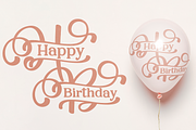 Birthday greeting templates, a Branding & Logo Template by BearyType Studio (Thumbnail 5 of 12)