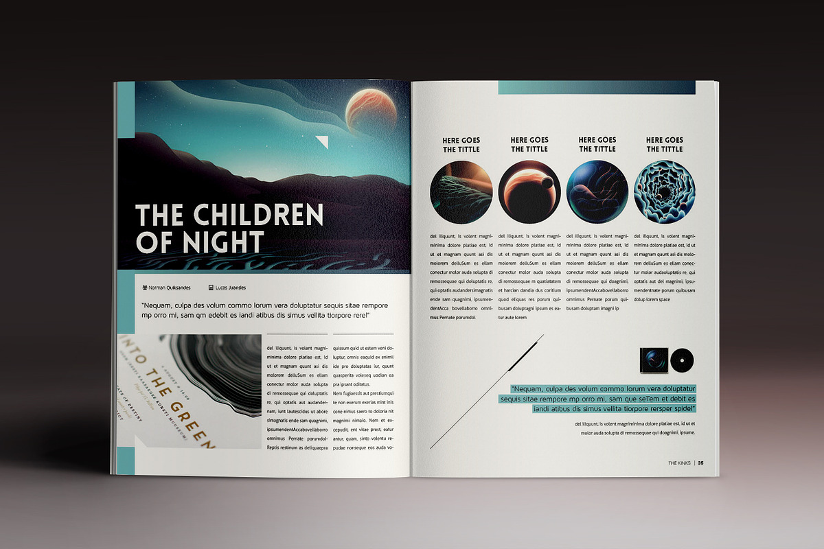 Design Magazine 4, a Magazine Template by Luuqas Design (Photo 13 of 15)