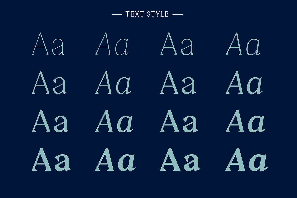 Clarinette, a Serif Font by OceaneM (Photo 2 of 8)