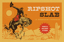 Ripshot Slab - Western Font