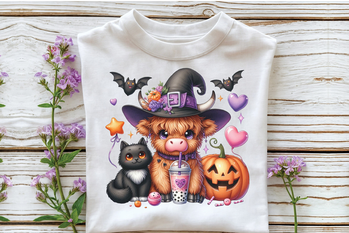 Cute Highland Cow PNG, an Icon by Craft Nest (Photo 4 of 7)