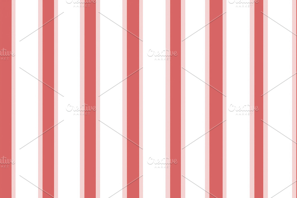 Seamless pattern repeating vertical red and white stripes creati, a Pattern Graphic by Studio ANNA