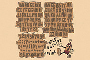 BOOZY | FONT FAMILY, a Font by 2DFUNS (Thumbnail 9 of 9)