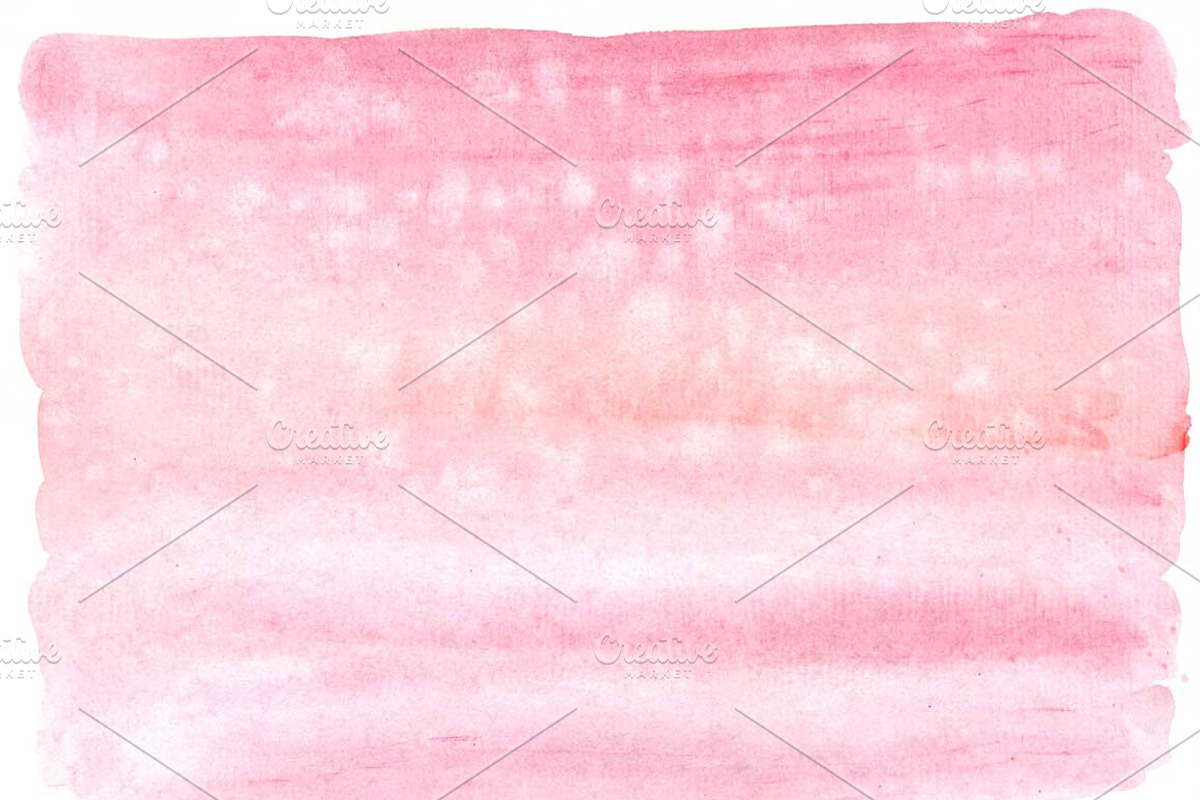 Pink brush watercolor background, a Texture Graphic by Inna Vinchenko Designs (Photo 2 of 3)