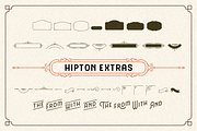 The HIPTON, a Sans Serif Font by Ilham Herry (Thumbnail 6 of 8)