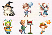 Cute Zoo Clipart, an Illustration by CreationArt (Thumbnail 4 of 5)