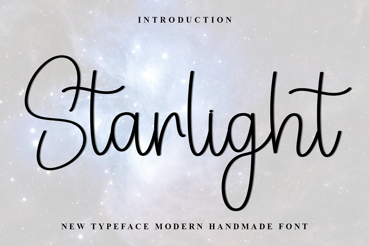 Starlight, a Handwritten Font by FreshTypeINK (Photo 1 of 8)