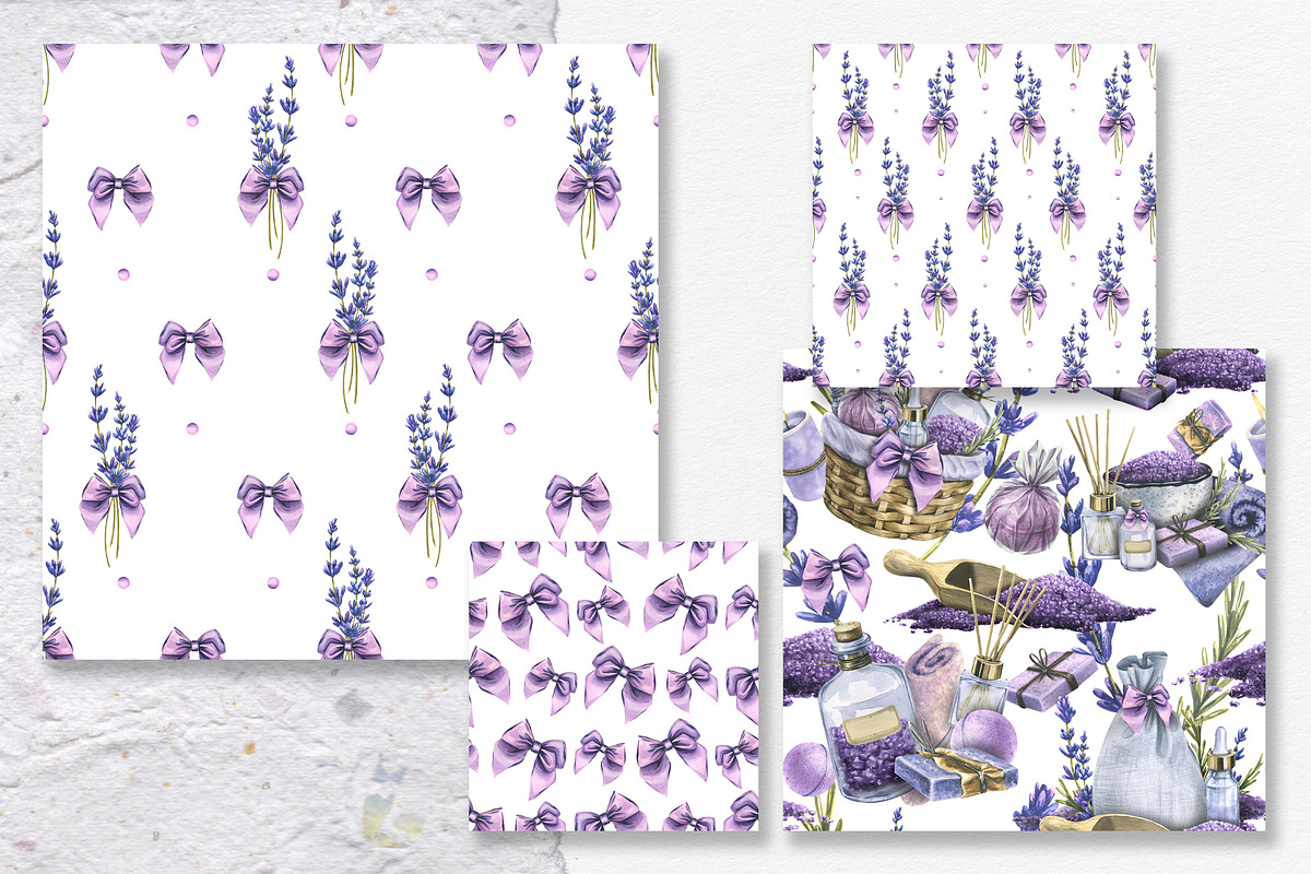 Lavender Spa Watercolor Set, an Illustration by NATASHA CHU (Photo 18 of 19)