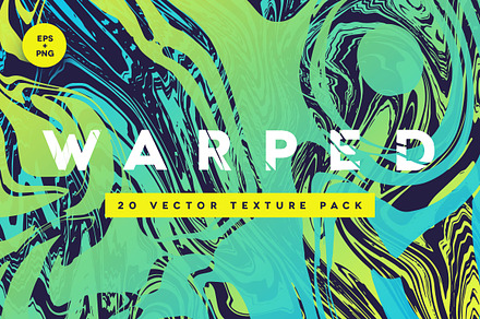 WARPED | 20 Vector Texture Pack