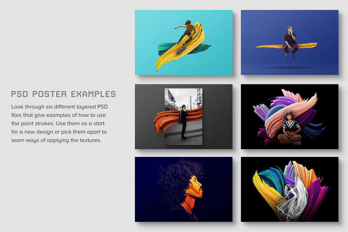 Vibrant Paint Strokes Bundle, a Texture Graphic by Chroma Supply (Photo 7 of 23)