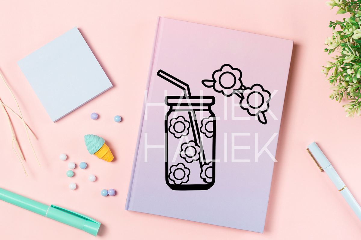 Girly Aesthetic Icons SVGs, a Decorative Illustration by HalieKStudio (Photo 5 of 9)