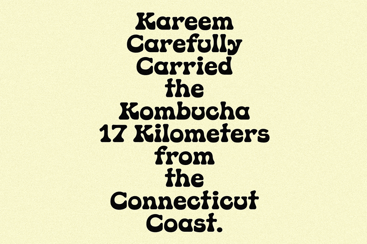 MC Kombucha, a Serif Font by McLetters (Photo 6 of 8)