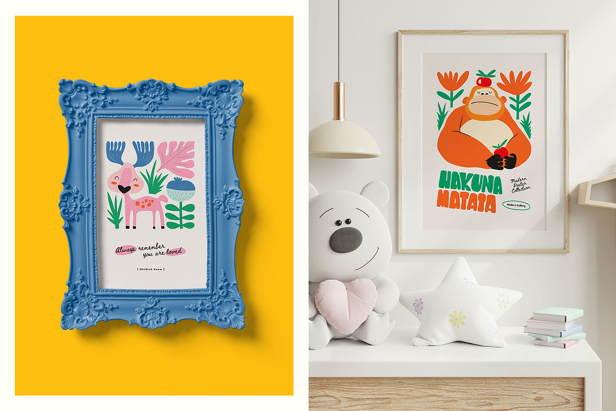 Childish Room | Wall Art Collection, an Object Graphic by Leleka.Store (Photo 14 of 20)
