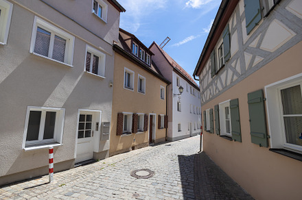 Vintage city streets in Europe