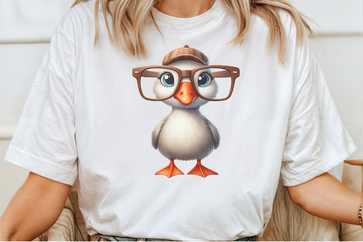 Silly Goose Clipart PNG, an Illustration by Pixels.Craft (Photo 7 of 7)