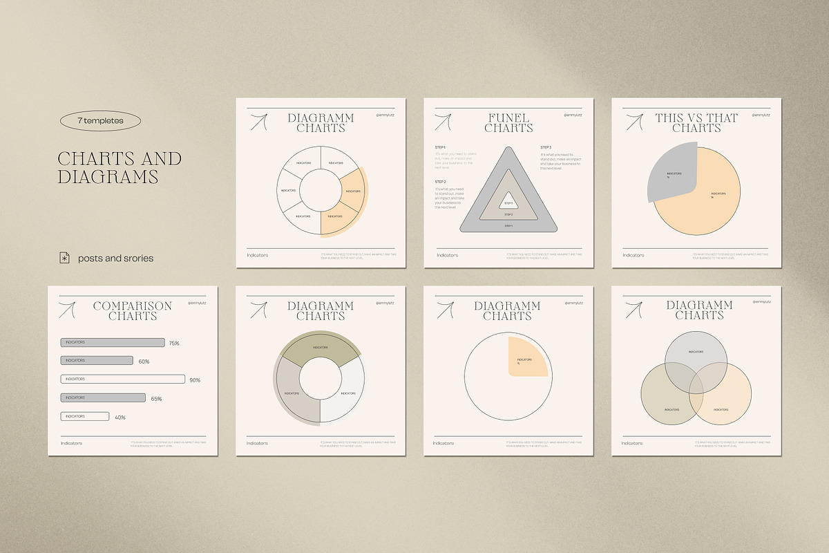 Instagram creator for coach CANVA PS, a Social Media Template by Craft_Monkey (Photo 13 of 16)