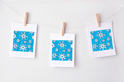 Snowflakes seamless pattern, a Pattern Graphic by Melniklenart (Thumbnail 3 of 4)