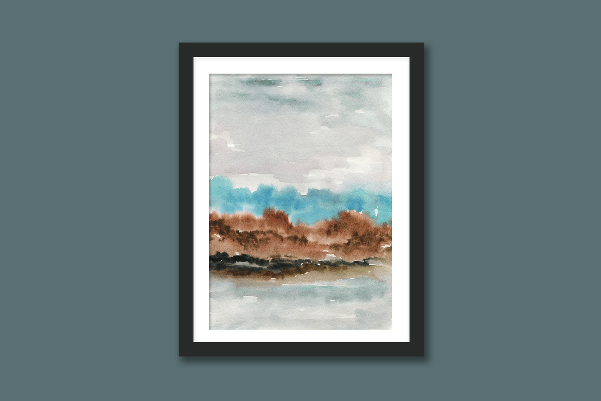 Intangible Scenery - watercolor art, a Background Graphic by Marmoris.Arts (Photo 15 of 34)