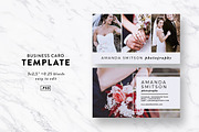 Business Card Photoshop Template, a Business Card Template by Fearless Confetti (Thumbnail 1 of 5)