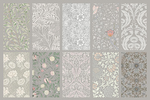 William Morris Seamless Pattern 3