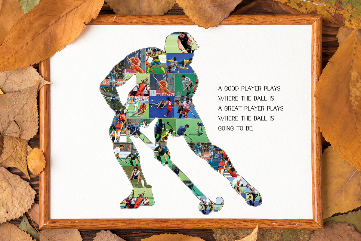 Hockey boy player photo collage, a Templates & Theme by AIW SOLUTIONS (Photo 1 of 5)