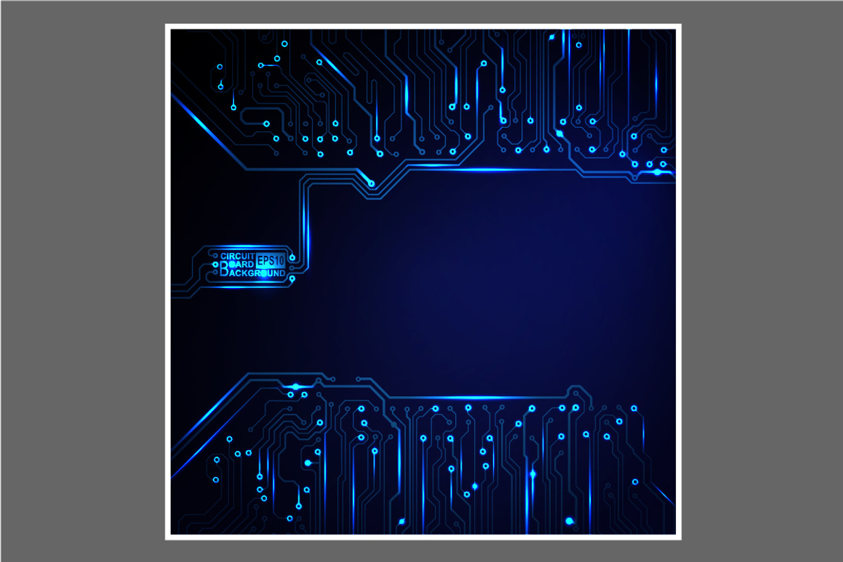 -50% Circuit boards backgrounds set, a Background Graphic by frost_newt (Photo 11 of 11)