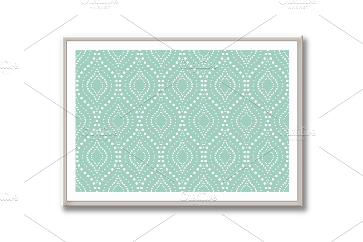 Geometric pattern with points, a Pattern Graphic by RODINA (Photo 2 of 3)