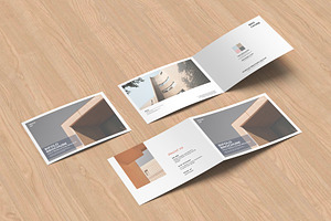 A5 Bifold Brochure Mockup Kit