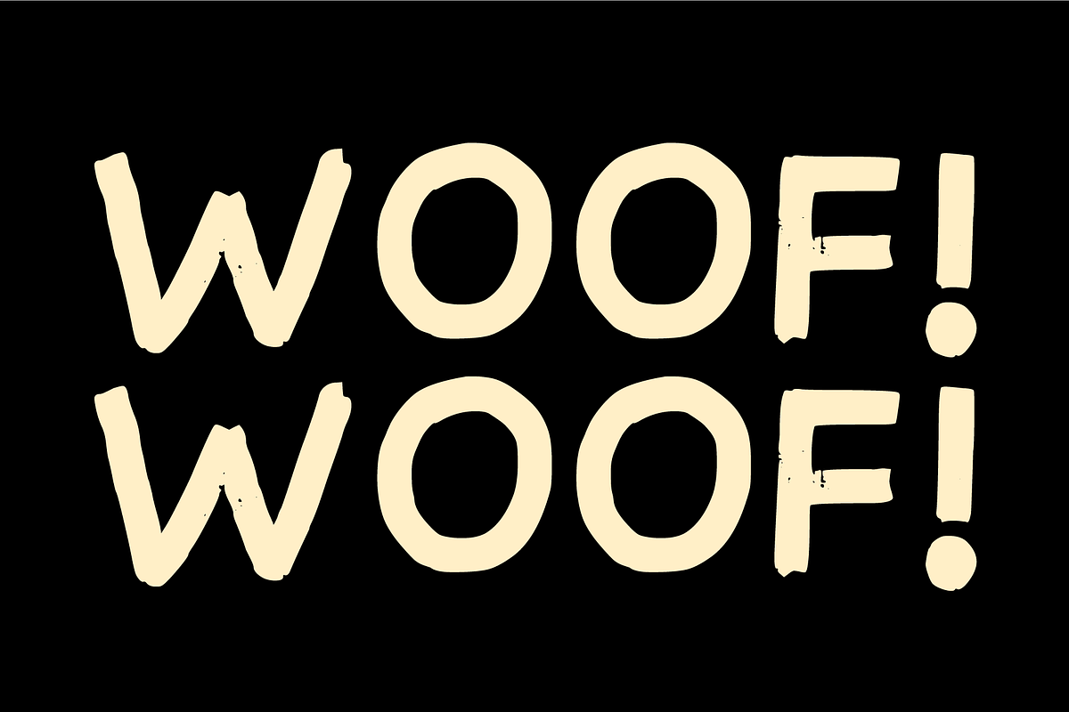 Good Boy! - A Handmade Font, a Handwritten Font by PlayFont Studio (Photo 5 of 5)
