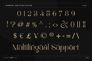 Luxany - Elegant Serif Font, a Serif Font by Inviline.co (Thumbnail 4 of 10)
