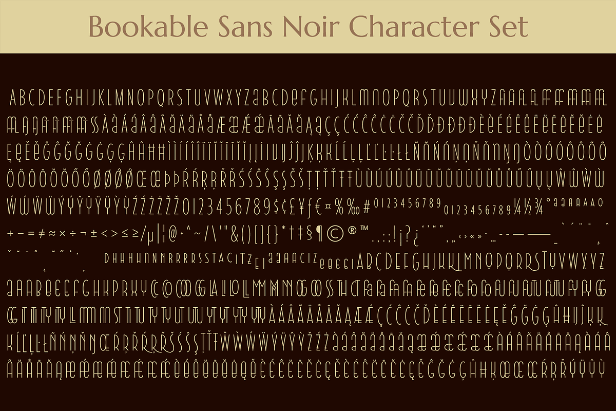 Bookable Sans Collection, a Sans Serif Font by Stiggy & Sands (Photo 12 of 12)