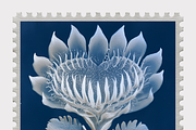 Lupa Co · Cyanotype Botanical Stamps, a Texture Illustration by milatovar (Thumbnail 8 of 18)