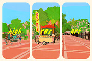 Paintings of Key West, Florida, a Graphic by Studio Funshop by Kelli (Thumbnail 5 of 9)
