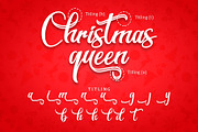 Christmas Queen - Modern Calligraphy, a Handwritten Font by alifryanzulfikar (Thumbnail 8 of 10)