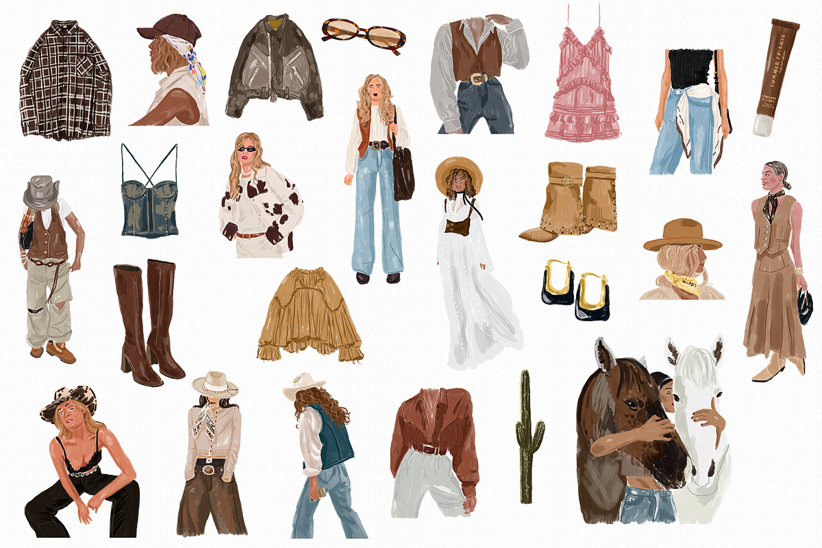 Cowgirl aesthetics, an Object Graphic by divanovskaya_nv (Photo 5 of 14)