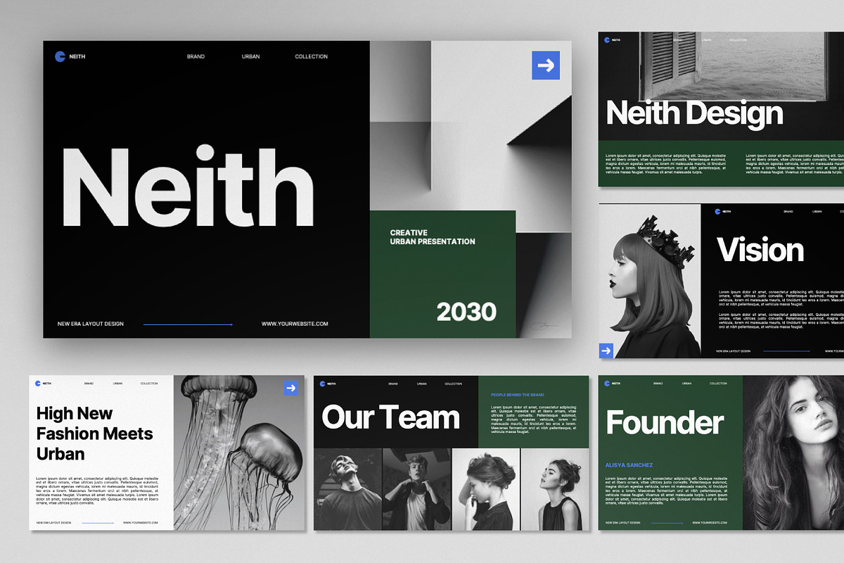 NEITH Urban Google Slide Template