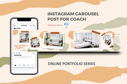 Moodboard portfolio keynote carousel, a Social Media Template by rivatxfz